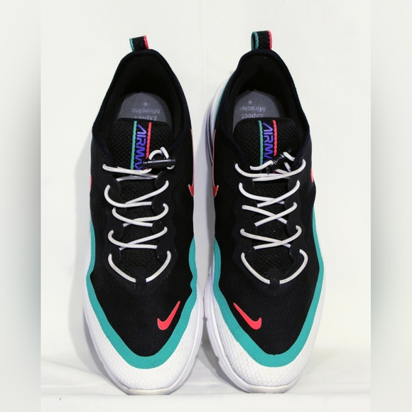 Nike Air Max Sequent 4.5 Black Kinetic Green, sz men's 9, EUC - Picture 3 of 15